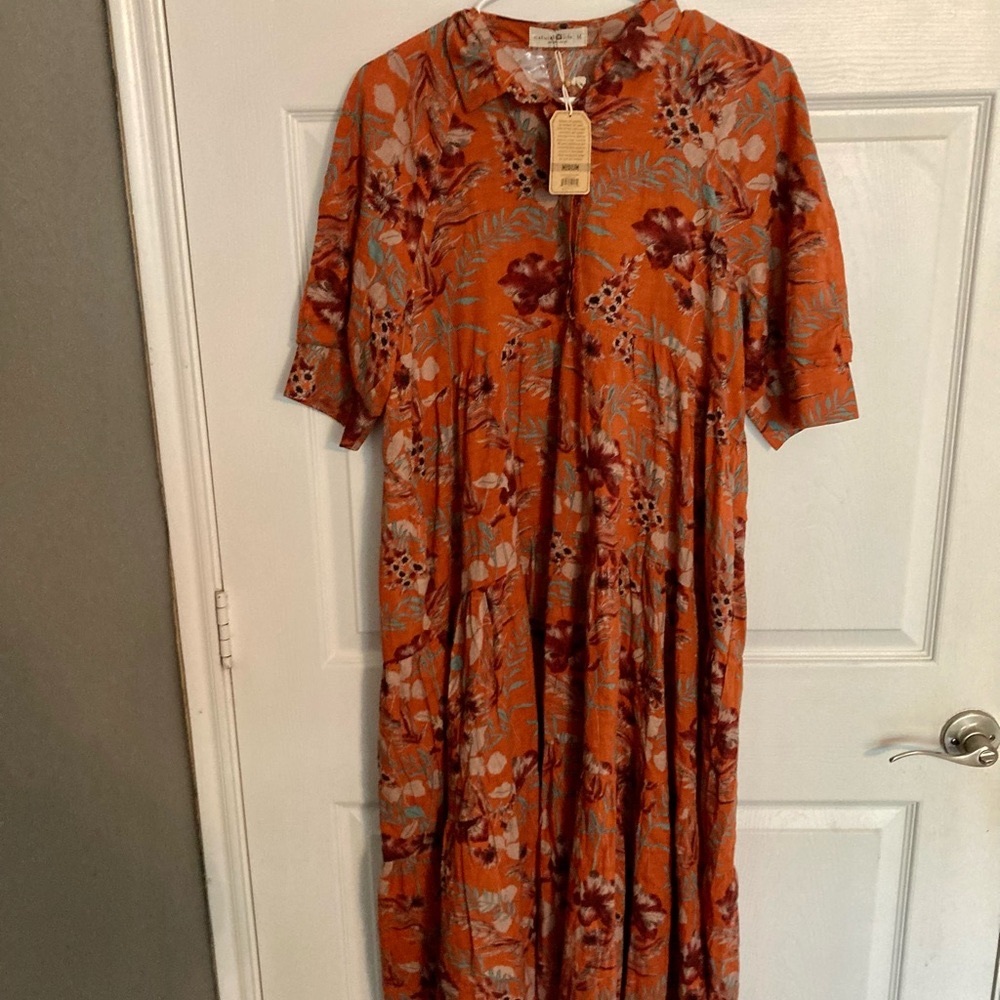 Natural Life Dress Rebecca Size M Medium NWT